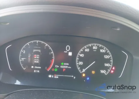 2024 Honda Civic Sport z USA, uszkodzony, nr VIN 19XFL2H81RE009320